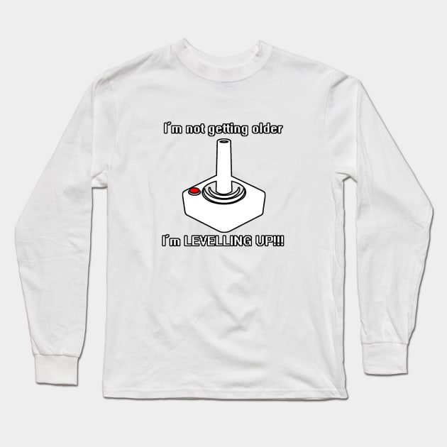 Levelling Up Long Sleeve T-Shirt by SquareDog